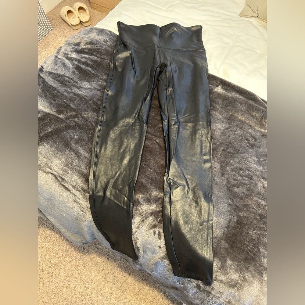 Spanx Faux Leather Leggings